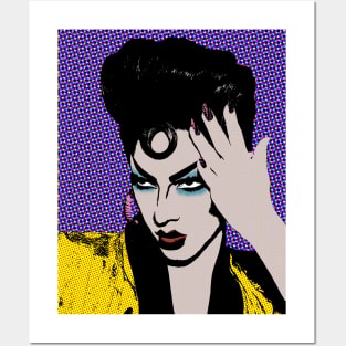 Violet Chachki style pop art Posters and Art